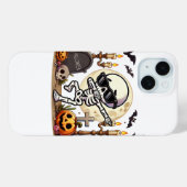 Coques Case-Mate iPhone Dabbing Halloween garçons Skeleton Zombie effroi (Verso (horizontal))
