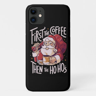 Case-Mate iPhone Case D'abord le café puis le HOHO