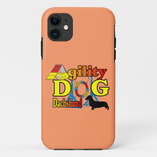 Coques Case-Mate iPhone Dachshund_Agilité (Dos)