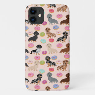 Case-Mate iPhone Case Dachshund donuts roses