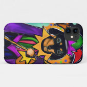 COQUES Case-Mate iPhone DACHSHUND MARDI GRAS (Dos (Horizontal))