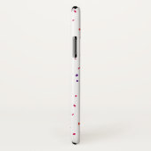 Coques Case-Mate iPhone Dachshund rose Aquarelle Art Confetti (Dos/Droite)