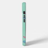 Coques Case-Mate iPhone Dachshund Skateboard Cool | Art de Chien Drôle (Verso / Gauche)
