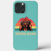 Coques Case-Mate iPhone Dachshund Weenie Mama Weiner (Verso)