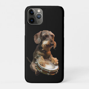 Case-Mate iPhone Case Dachshund Wirehair Jouer des tambours
