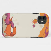 Coques Case-Mate iPhone Dachshunds d'automne (Dos (Horizontal))