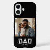 Coques Case-Mate iPhone Dad Established Bold Black Photo (Verso)