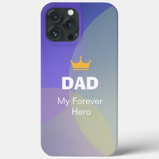 Coques Case-Mate iPhone DAD holographique personnalisé (Verso)