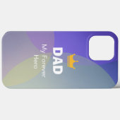 Coques Case-Mate iPhone DAD holographique personnalisé (Verso (horizontal))
