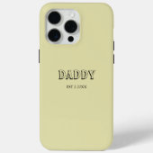 Coques Case-Mate iPhone Daddy Est custom iPhone / iPad case (Verso)