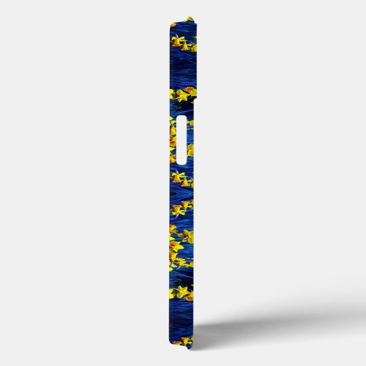 Coques Case-Mate iPhone Daffodique Printemps Exclamation jaune bleu Ukrain (Verso / Droite)