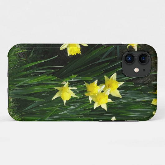 Coques Case-Mate iPhone Daffodiques de printemps (Dos (Horizontal))
