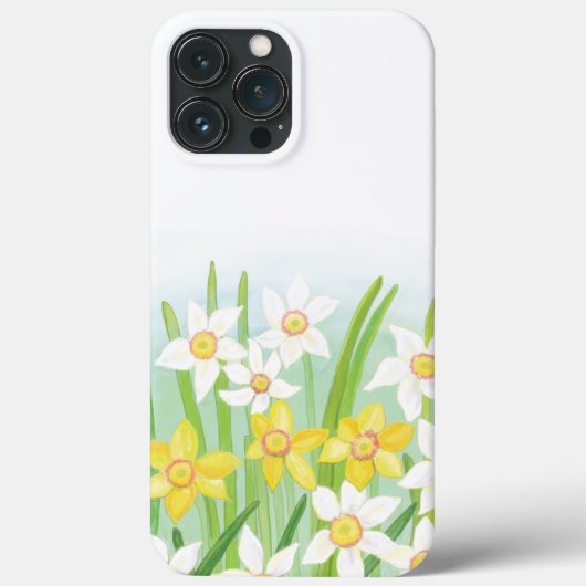 Coques Case-Mate iPhone Daffodiques de printemps (Verso)