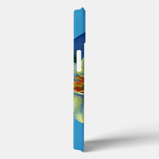 Coques Case-Mate iPhone Daffodiques jaune bleu nommé (Verso / Droite)