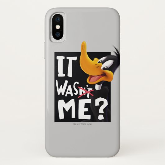 Coques Case-Mate iPhone DAFFY DUCK™ - Ce n'était pas moi / était moi (Dos)