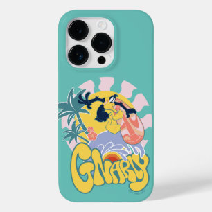 Coque Pour iPhone 14 Pro DAFFY DUCK™ Surf - Gnarly