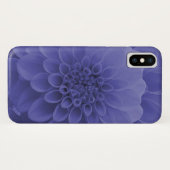 Coques Case-Mate iPhone Dahlia bleu (Dos (Horizontal))