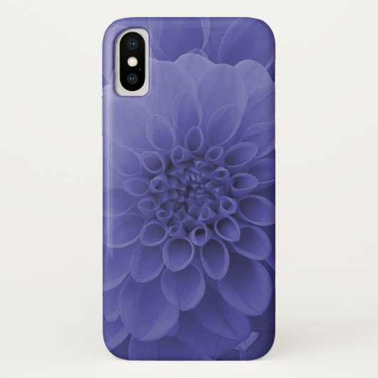 Coques Case-Mate iPhone Dahlia bleu (Dos)