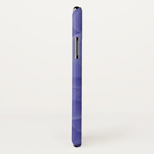 Coques Case-Mate iPhone Dahlia bleu (Dos/Droite)