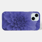 Coques Case-Mate iPhone Dahlia bleu (Verso (horizontal))