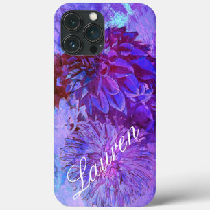 Case-Mate iPhone Case Dahlia Delight dans la belle boîte de téléphone Bl