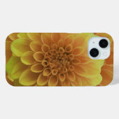 Coques Case-Mate iPhone Dahlia jaune (Verso (horizontal))