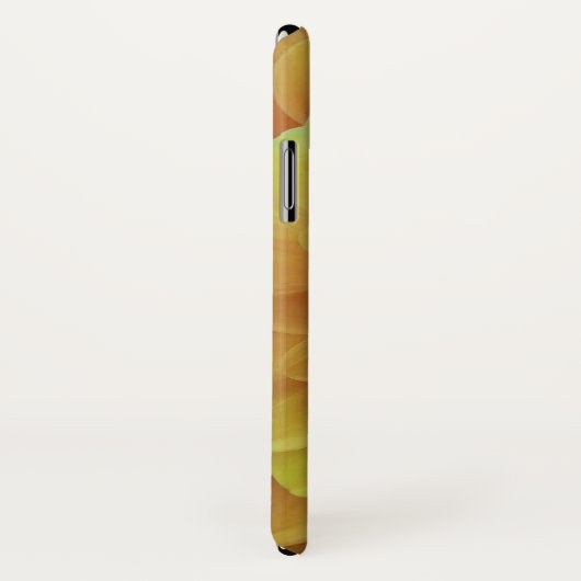 Coques Case-Mate iPhone Dahlia jaune (Dos/Droite)