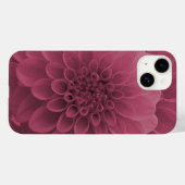 Coques Case-Mate iPhone Dahlia rose (Verso (horizontal))