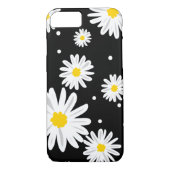 Coques Case-Mate iPhone Daisers en noir (Dos)
