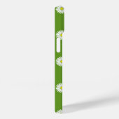 Coques Case-Mate iPhone Daisies Motif illustratif sur Vert (Verso / Droite)