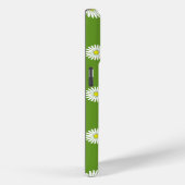 Coques Case-Mate iPhone Daisies Motif illustratif sur Vert (Verso / Droite)