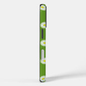 Coques Case-Mate iPhone Daisies Motif illustratif sur Vert (Verso / Droite)