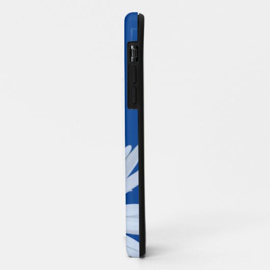 Coques Case-Mate iPhone Daisy Blue Elegant White Script Coque-Mate iPhone  (Dos/Gauche)