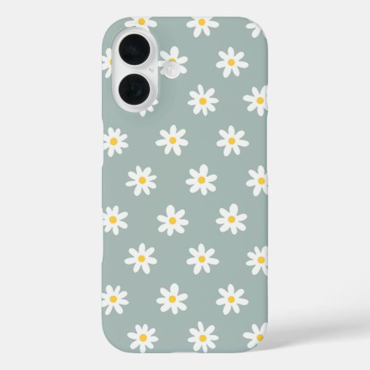 Coques Case-Mate iPhone Daisy Boho Floral (Verso)