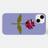 Coques Case-Mate iPhone Daisy brillant en plastique (Verso (horizontal))
