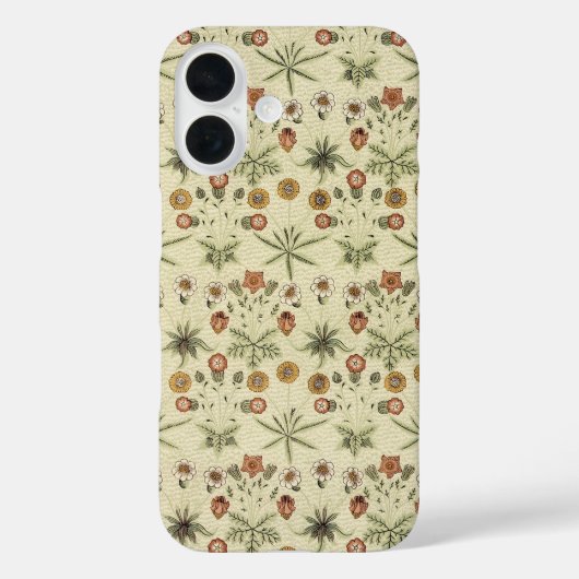 Coques Case-Mate iPhone Daisy de William Morris, Fleurs victoriennes Vinta (Verso)