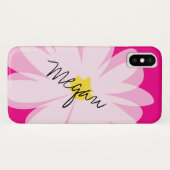 Coques Case-Mate iPhone Daisy fleur vectoriel art personnalisé iPhone X co (Dos (Horizontal))