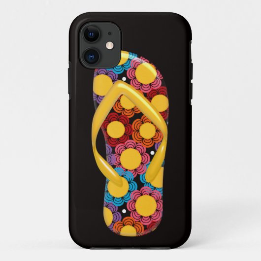 Coques Case-Mate iPhone Daisy Flip-Flop (Dos)