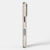 Coques Case-Mate iPhone Daisy Flowers Beige Floral Aesthetic Ditsy Tan (Verso / Droite)