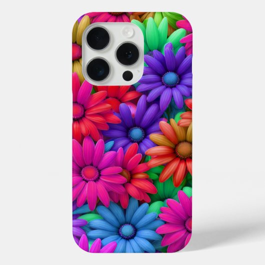 Coques Case-Mate iPhone Daisy fou #13 - iPhone 15 Pro Coques (Verso)