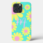 Coques Case-Mate iPhone Daisy Green Aqua (Verso)