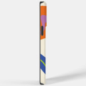 Coques Case-Mate iPhone Daisy Groove Bleu, orange, violet, vert et crème (Verso / Droite)