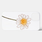 Coques Case-Mate iPhone Daisy - Illustration Fleur sauvage rustique (Verso (horizontal))
