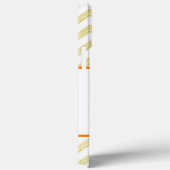 Coques Case-Mate iPhone Daisy Jaune avec Motif Chevron (Verso / Droite)