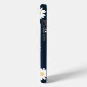 Coques Case-Mate iPhone Daisy On Blue Motif (Verso / Gauche)