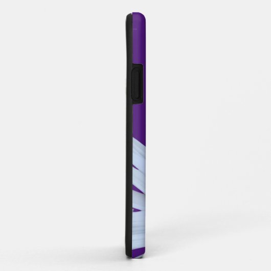 Coques Case-Mate iPhone Daisy Purple White Script (Dos/Droite)