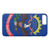 Coques Case-Mate iPhone Dakota du Nord (Dos (Horizontal))