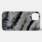 Coques Case-Mate iPhone Dalle mixte de jaspe agate (Verso (horizontal))