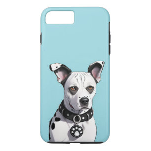 Case-Mate iPhone Case Dalmatien aux Taches Noires et Collier