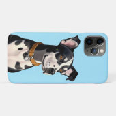Coques Case-Mate iPhone Dalmatien aux Taches Noires et Collier (Dos (Horizontal))